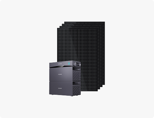 Glory 1,5 kWh + 1 x Erweiterungsakku + 4 x 200W Ray Solarmodule