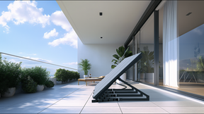Ray Flachdach- und Gartenhalterung für Solarmodule – Winkel einstellbar