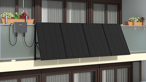 Glas Balkon