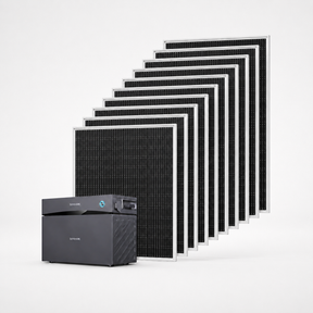 SUNSHARE Glory 1,52 kWh Speicher mit Solarmodulen – Balkonkraftwerk ohne Halterung