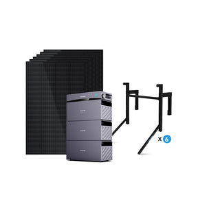 Glory Balkonkraftwerk 1200W mit 4070Wh Speicher