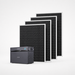 SUNSHARE Glory 1,52 kWh Speicher mit Solarmodulen – Balkonkraftwerk ohne Halterung