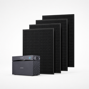 SUNSHARE Glory 1,52 kWh Speicher mit Solarmodulen – Balkonkraftwerk ohne Halterung