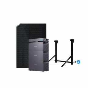 Glory Balkonkraftwerk 800W mit erweiterbarem Speicher 1520–6080Wh – Halterung optional